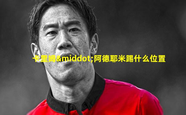卡里姆·阿德耶米踢什么位置