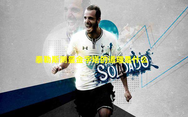 泰勒斯测量金字塔的道理是什么