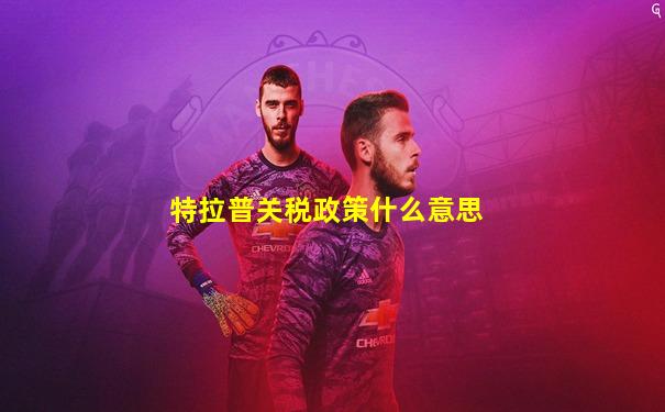 特拉普关税政策什么意思